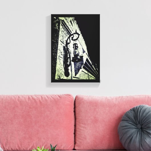 Toile Lampe antique (Insitu(Salon))