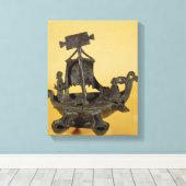 Toile Lampe sous forme de bateau (Insitu (Plancher de Bois))