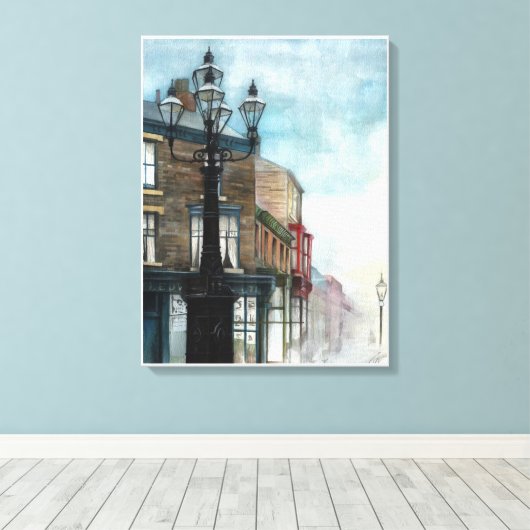 Toile Lampes Thornaby 5, Misty - CANVAS (Insitu (Plancher de Bois))