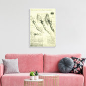Toile L'anatomie du bras et de l'épaule de Léonard de Vi (Insitu(Salon))