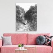 Toile Lancelot s'approche du château d'Astolat (Insitu(Salon))