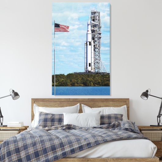 Toile Lanceur de fusée du système SLS de la NASA (Insitu(Chambre))