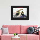 Toile Lanchas de pesca/Bateaux de pêche (Insitu(Salon))