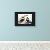 Toile Lanchas de pesca/Bateaux de pêche (Insitu (Plancher de Bois))