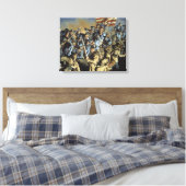 Toile L'ancien drapeau n'a jamais touché le sol Imprimer (Insitu(Chambre))