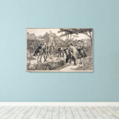 Toile L'Ancien Jardin Physique de la Société d'Apothecar (Insitu (Plancher de Bois))