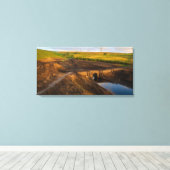 Toile L'ancien pont de bât de Baitings (Insitu (Plancher de Bois))