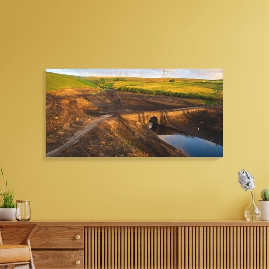 Toile L'ancien pont de bât de Baitings (Insitu(Salon))
