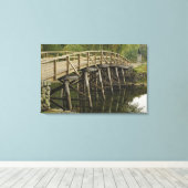 Toile L'ancien pont du Nord, Minute Man National (Insitu (Plancher de Bois))