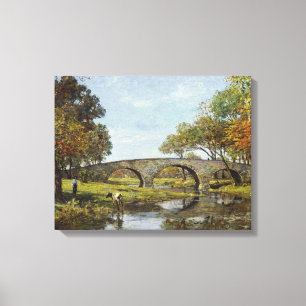 Toile L'Ancien Pont (par Theodore Robinson)