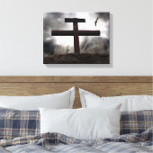 Toile L'ancienne croix robuste Calvaire Enveloppé Art (Insitu(Chambre))