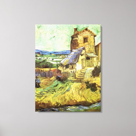 Toile L'ancienne usine de Vincent van Gogh (Recto)