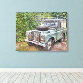 Toile Land Rover série III 109 (Insitu (Plancher de Bois))