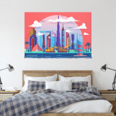 Toile Landmark de Dubaï (Insitu(Chambre))