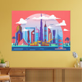 Toile Landmark de Dubaï (Insitu(Salon))