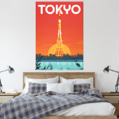Toile Landmark de Tokyo (Insitu(Chambre))