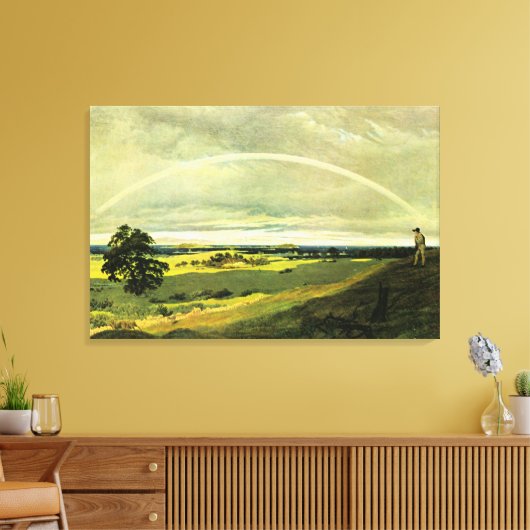 Toile Landscape with Rainbow, famous artwork, (Insitu(Salon))