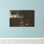 Toile Landscape with St. Jerome (Insitu (Plancher de Bois))