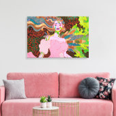 Toile L'Ange Étrange (Insitu(Salon))