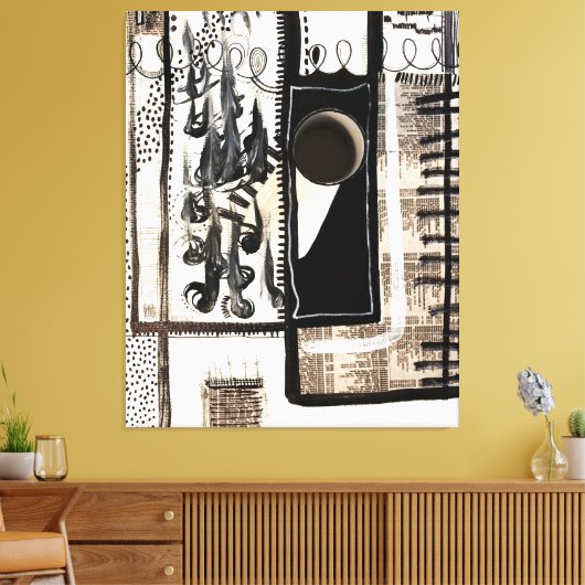 Toile Langue de la ville (Insitu(Salon))