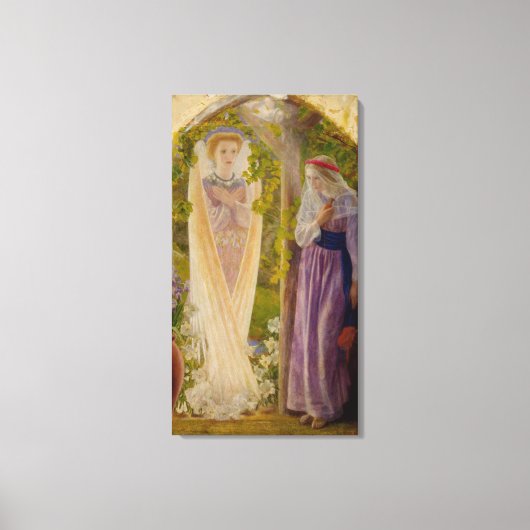 Toile L'Annonciation D'Arthur Hughes (Recto)
