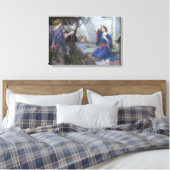 Toile L'Annonciation par John William Waterhouse (Insitu(Chambre))