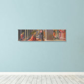 Toile L'Annonciation (prédella de l'Altarp Barbadori (Insitu (Plancher de Bois))