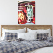 Toile Lanterne sur camion-pompier (Insitu(Chambre))