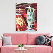 Toile Lanterne sur camion-pompier (Insitu(Salon))