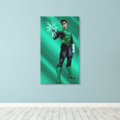 Toile Lanterne verte et anneau (Insitu (Plancher de Bois))