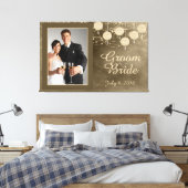 Toile Lanternes d'ivoire Mariage Keepsaké Canvas (Insitu(Chambre))