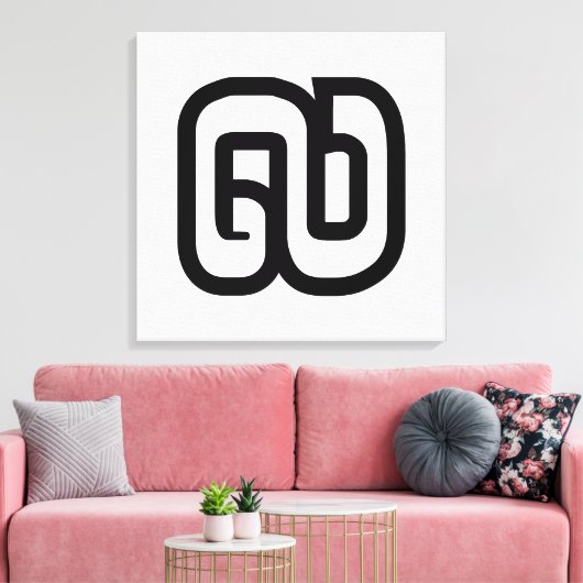 Toile Lao / Laos Numéro Neuf / 9 / ໙ (Kao/Gao) Laotien (Insitu(Salon))