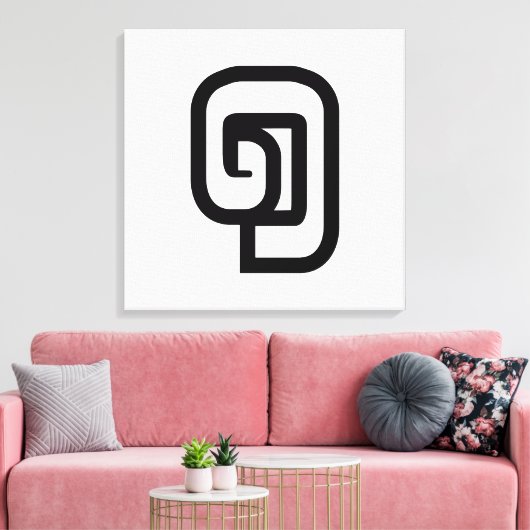 Toile Lao / Laos Numéro Un / 1 / ໑ (Nung/Nueng) Laotien (Insitu(Salon))