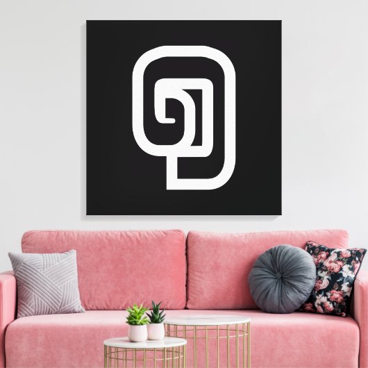 Toile Lao / Laos Numéro Un / 1 / ໑ (Nung/Nueng) Laotien (Insitu(Salon))