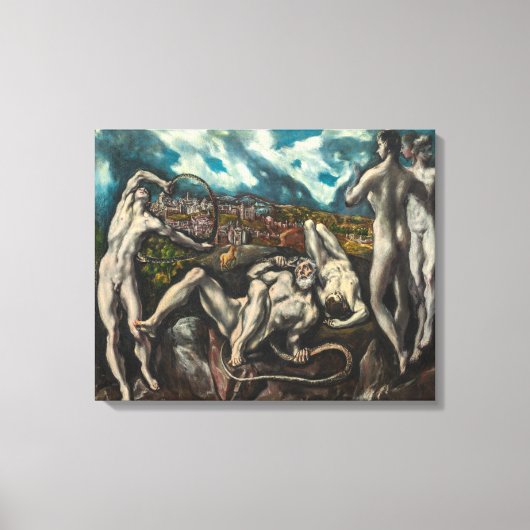 Toile Laocoö n | El Greco | (Recto)