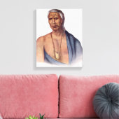 Toile Lap-Pa-Win-Soe, chef du Delaware (Insitu(Salon))