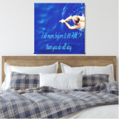 Toile Lap Swim Team Motivational Inspiration (Insitu(Chambre))