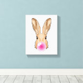 Toile Lapin avec gomme à mâcher (Insitu (Plancher de Bois))