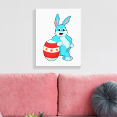 Toile Lapin avec oeuf de Pâques (Insitu(Salon))