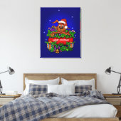 Toile Lapin de Noël (Insitu(Chambre))