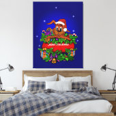 Toile Lapin de Noël (Insitu(Chambre))