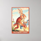 Toile Lapin drôle de parodie (Recto)