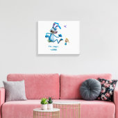 Toile lapin en colère (Insitu(Salon))
