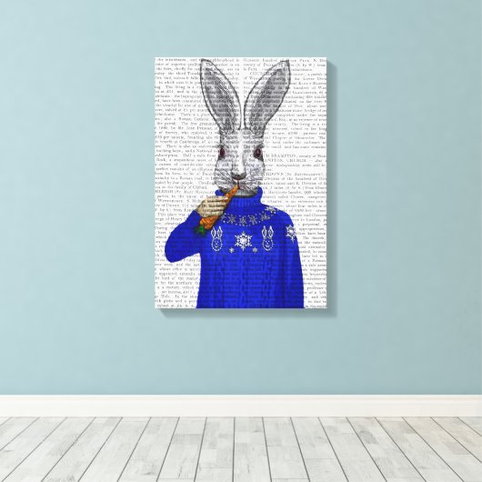 Toile Lapin En Sweat (Insitu (Plancher de Bois))