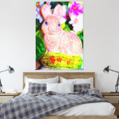 Toile lapin Kitschy (Insitu(Chambre))
