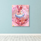 Toile Lapin nommé coccinelle (Insitu (Plancher de Bois))