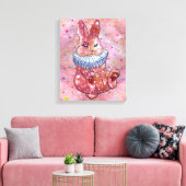 Toile Lapin nommé coccinelle (Insitu(Salon))