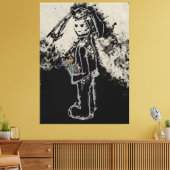 Toile lapin sinistre (Insitu(Salon))