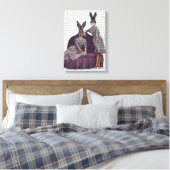 Toile Lapins en pourpre (Insitu(Chambre))
