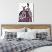 Toile Lapins en pourpre (Insitu(Chambre))